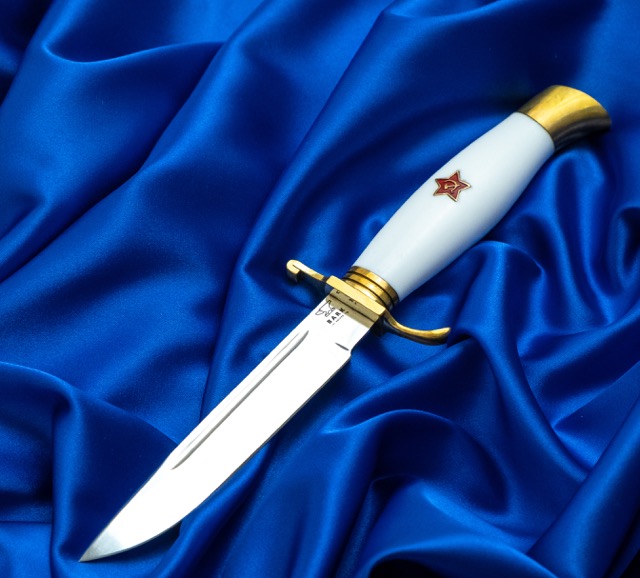 НКВД со Звездой Белая (гладкое литье)*&