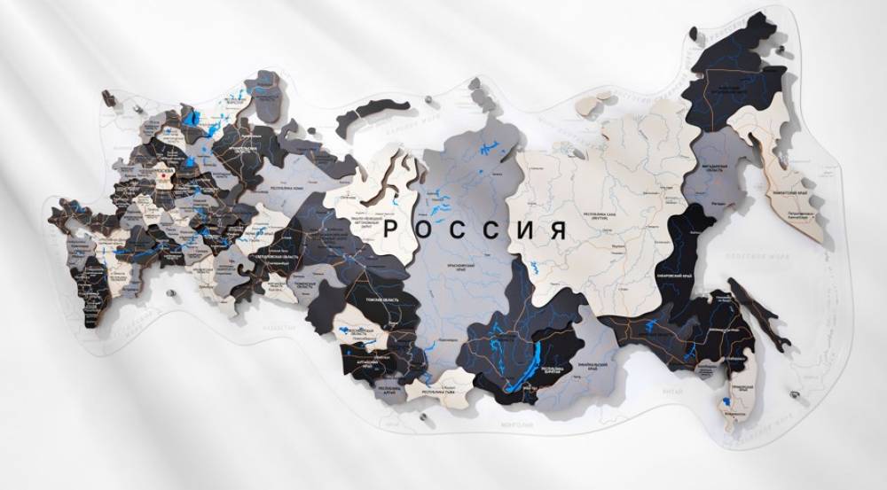 ОК России МДФ 100х55, с подложкой, Русский язык, Скандинавия*